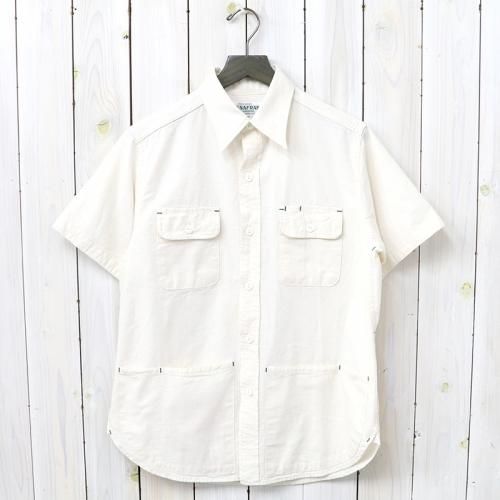 『C&P.O. APRON SHIRT 1/2(5oz CHAMBRAY)』(NATURAL)