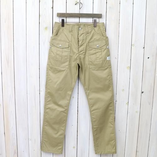『BOTANICAL SCOUT PANTS(POPLIN)』(BEIGE)