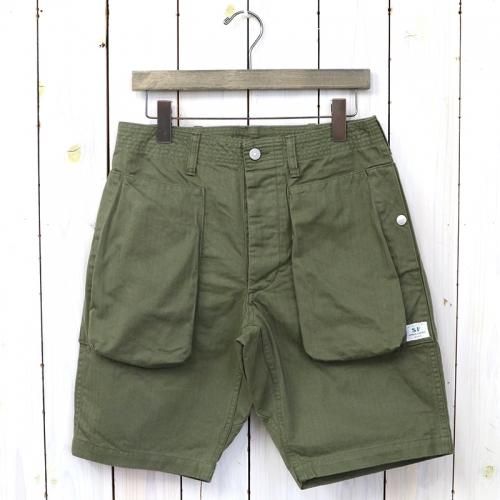『DIGS CREW PANTS 1/2(HBT)』(OLIVE)