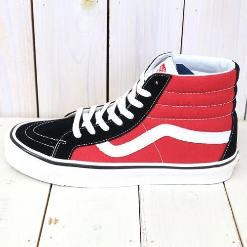 『SK8-HI 38 DX』((ANAHEIM FACTORY)OG BLACK/OG RED)