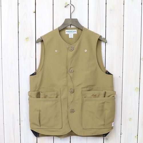 『WHOLE HOLE VEST(60/40)』(BEIGE)