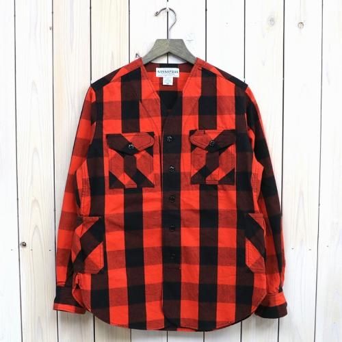 『B.S.GARDENIA HALF(TWILL)』(RED×BLACK)