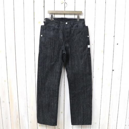 『FALL LEAF R STREAM PANTS(14oz DENIM)』(BLACK)
