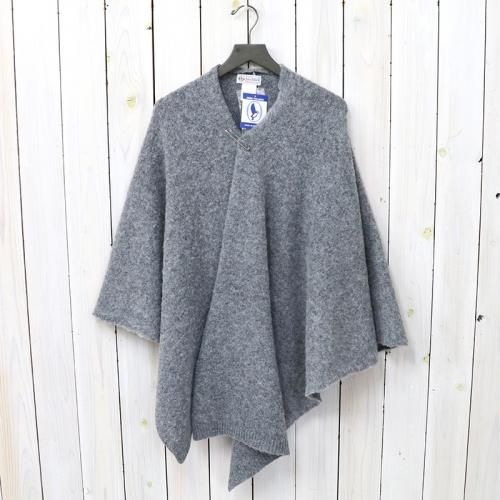 『HEAVY BRUSH ROUND STOLE』(MEDIUM GREY)