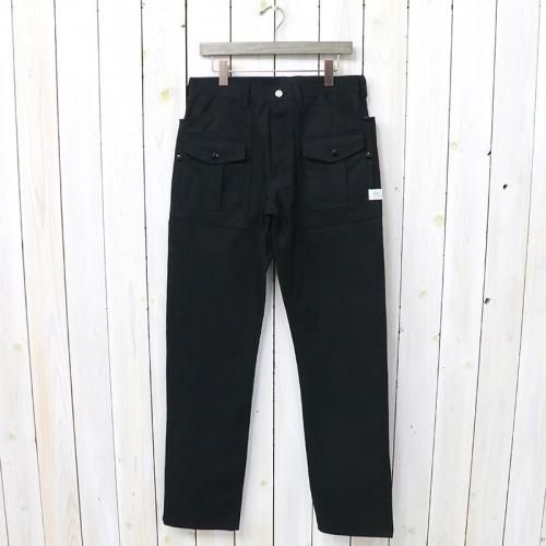『BOTANICAL SCOUT PANTS(DUCK)』(BLACK)