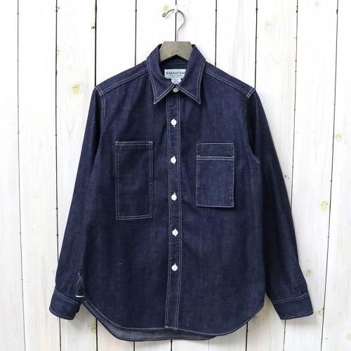 『WHOLE PRUNER HALF(8oz DENIM)』(INDIGO)