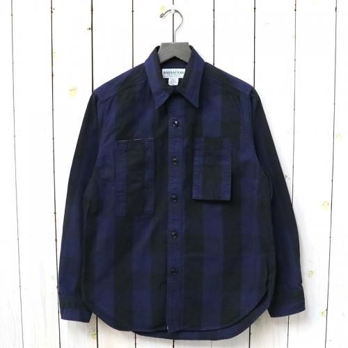 『WHOLE PRUNER HALF(TWILL)』(BLUE×BLACK)