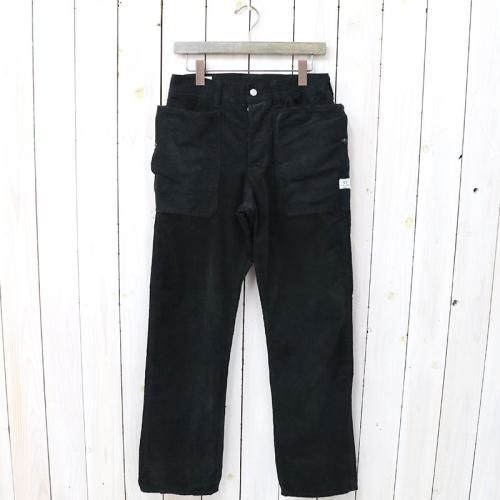 『FALL LEAF PANTS(CORDUROY)』(BLACK)