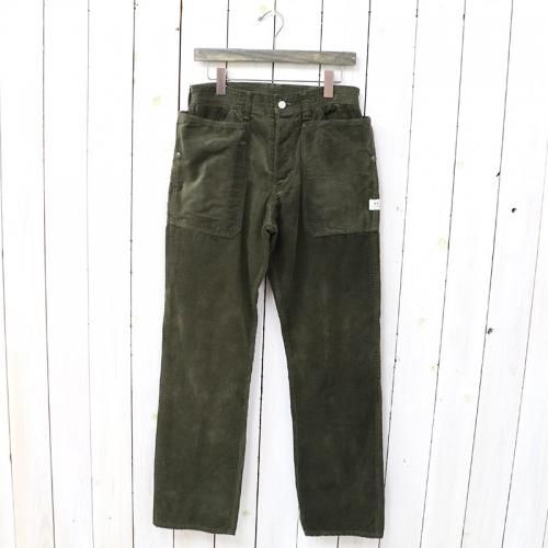 『FALL LEAF PANTS(CORDUROY)』(OLIVE)
