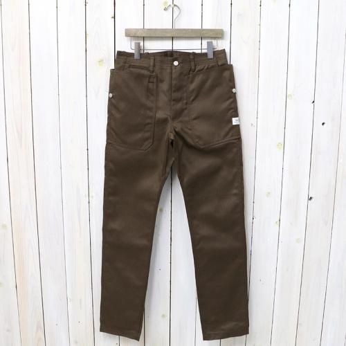 『FALL LEAF SPRAYER PANTS(T/C CHINO)』(BROWN)