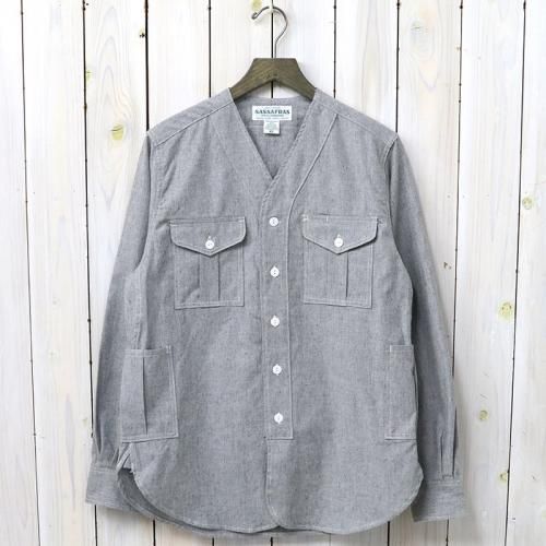 『B.S.GARDENIA HALF(PLANE WEAVE)』(GRAY)