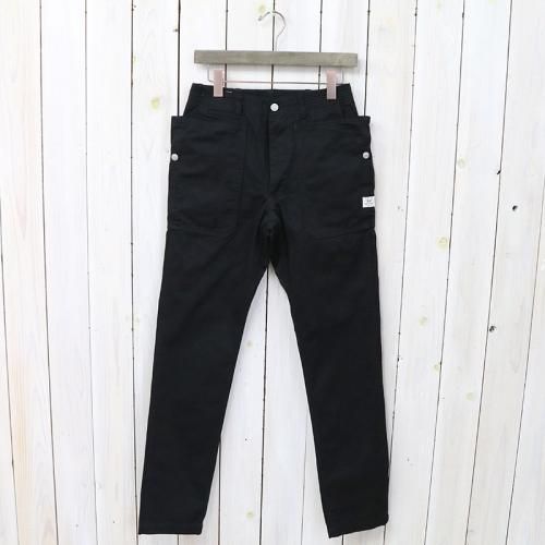 『FALL LEAF SPRAYER PANTS(CHINO)』(BLACK)