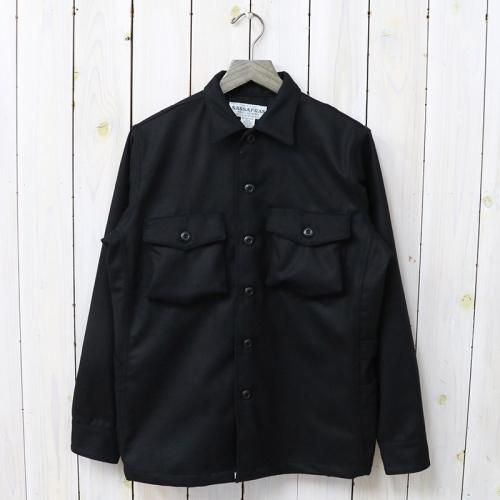 『GARDENER HALF(WOOL FLANNEL)』(BLACK)