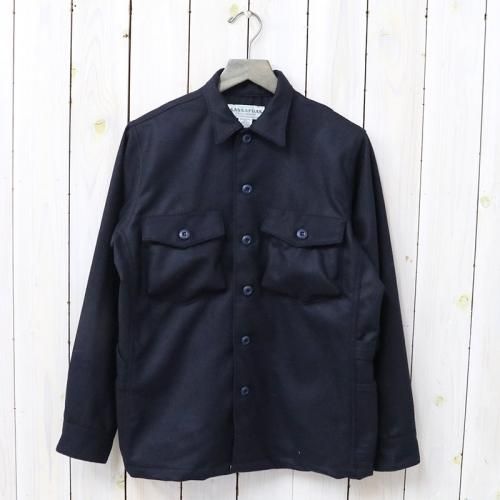 『GARDENER HALF(WOOL FLANNEL)』(NAVY)
