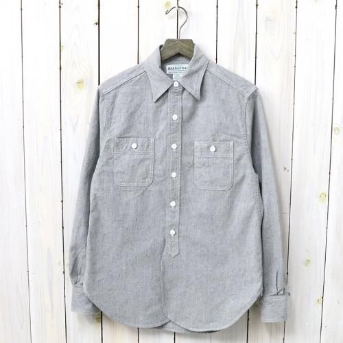 『SPRAYER SHIRT(PLANE WEAVE)』(GRAY)