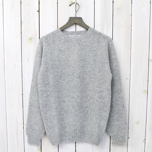 『Crew Neck Sweater-Saddle』(Silver)