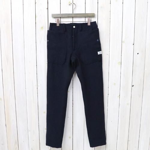 『FALL LEAF SPRAYER PANTS(BLANKET)』(NAVY)