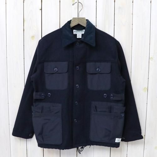 『GARDEN HOLE JACKET(BLANKET)』(NAVY)