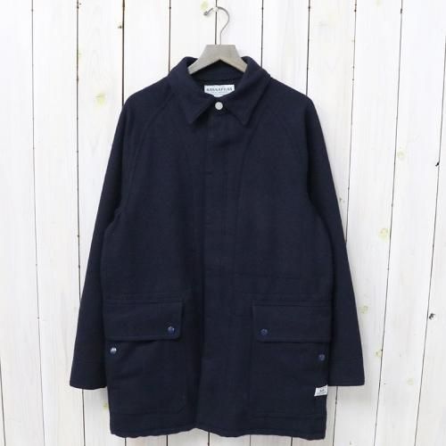『FALL LEAF COAT(BLANKET)』(NAVY)