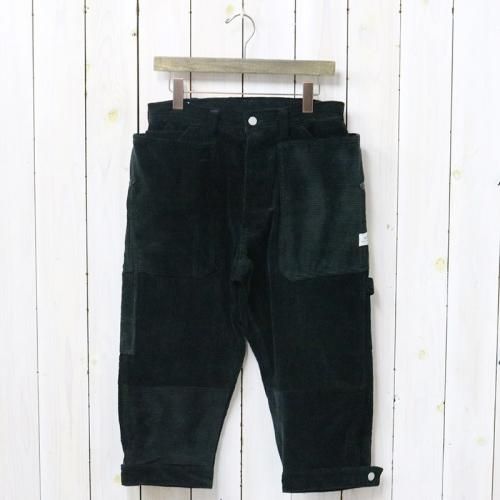『FALL LEAF GARDENER PANTS 2/3(CORDUROY)』(BLACK)
