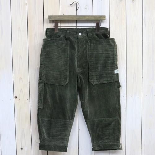 『FALL LEAF GARDENER PANTS 2/3(CORDUROY)』(OLIVE)