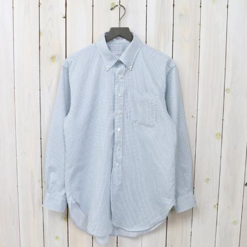 『19th BD Shirt-Cotton Tattersall』(Green/Navy)