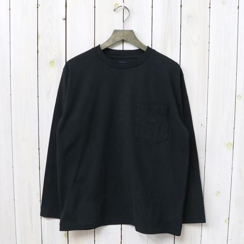 『7oz L/S Pocket Tee』(Black)