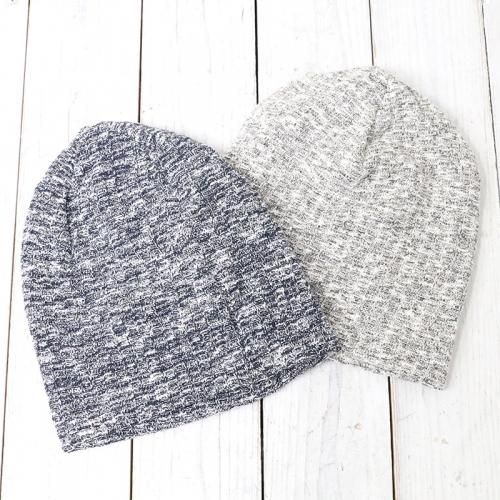 『Long Beanie-Heather Sweater Knit』