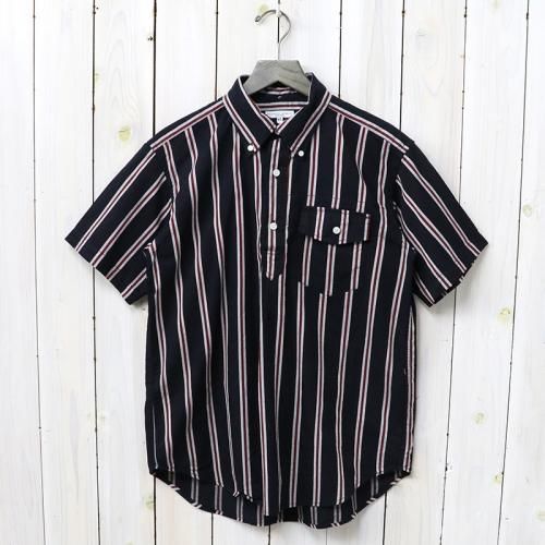 『Pop Over BD Shirt-Regimental St.』(Navy/Red/White)