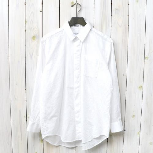 『Short Collar Shirt-Tone&Tone Dobby St.』(White)