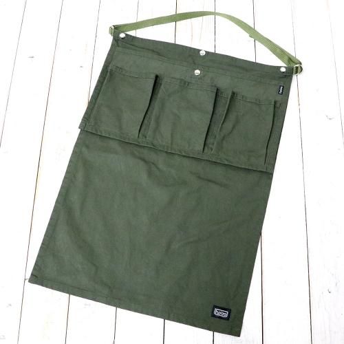 『Cotton Twill Gardener Apron by LAND & B.C.』(Olive)