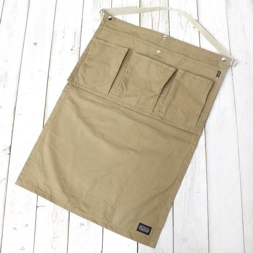 『Cotton Twill Gardener Apron by LAND & B.C.』(Beige)