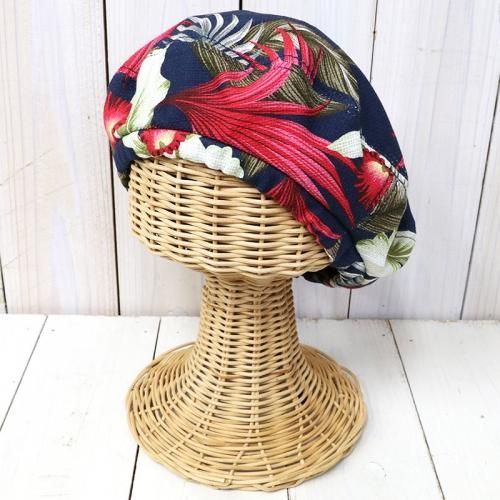 『Beret-Hawaiian Floral Java Cloth』
