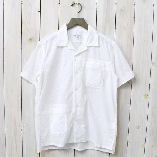 『Camp Shirt-Floral Eyelet』(White)