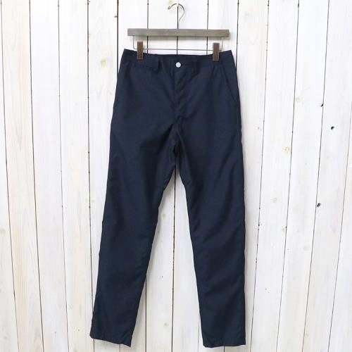 『SPRAYER PANTS(T/R PLANE WEAVE)』(NAVY)