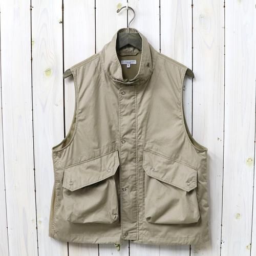 『Field Vest-High Count Twill』(Khaki)