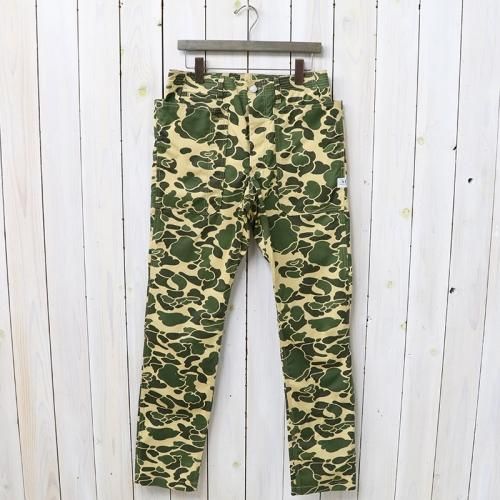 『FALL LEAF SPRAYER PANTS(WEEDS POPLIN)』(D.H.CAMO)