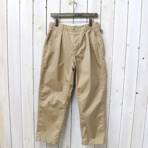 『Ground Pant-PC Iridescent Twill』(Khaki)