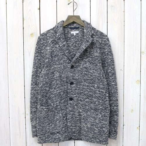 『Knit Jacket-Heather Sweater Knit』(Navy)
