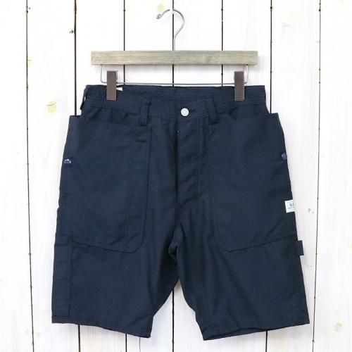 『FALL LEAF GARDENER PANTS 1/2(T/R PLANE WEAVE)』(NAVY)