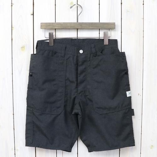 『FALL LEAF GARDENER PANTS 1/2(T/R PLANE WEAVE)』(CHARCOAL)
