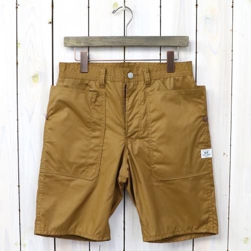 『FALL LEAF PANTS 1/2(CRUISER CLOTH)』(BROWN)