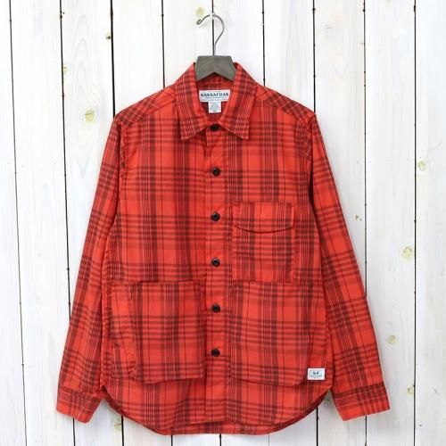 『DIGS CREW HALF(C/L AFRICAN MADRAS CHECK)』(CHECK1)