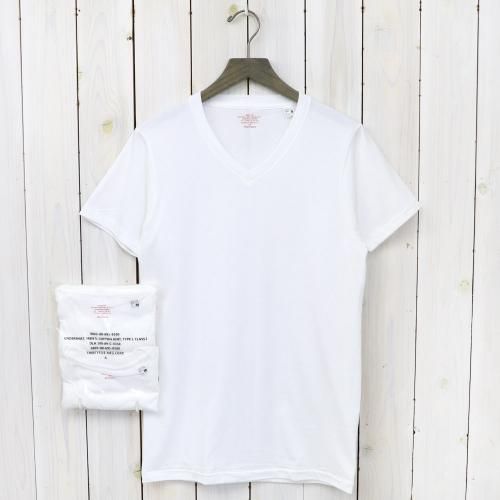 『2PACK TEE SUPIMA V-NECK』(White)