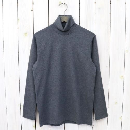 『TURTLE NECK TEE L/S』(Charcoal)