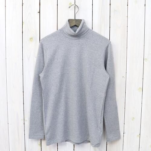 『TURTLE NECK TEE L/S』(Gray)