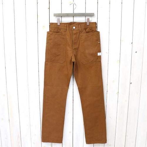 『FALL LEAF PANTS(HERRINGBONE)』(BROWN)