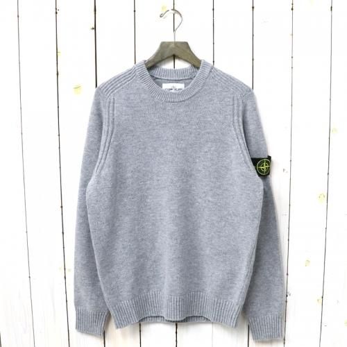 『CREW NECK KNIT』(PEARL GRAY)