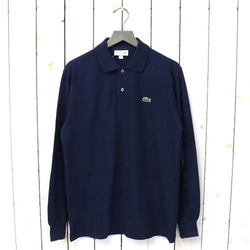 『ポロシャツ(長袖)』(ネイビー)