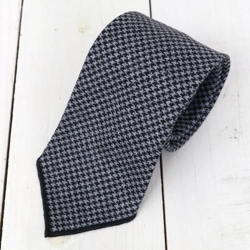 『Neck Tie-Glen Plaid Houndstooth』